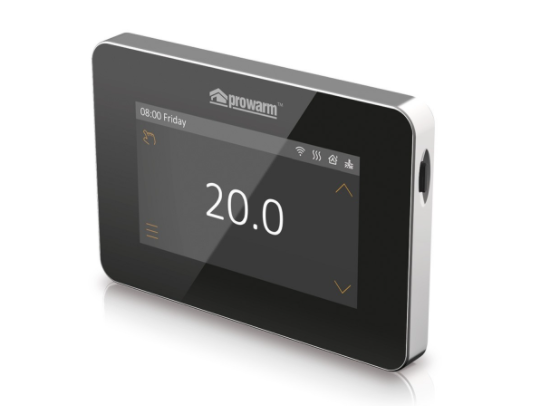 ProWarm ProTouch V2 Touchscreen Thermostat - Black
